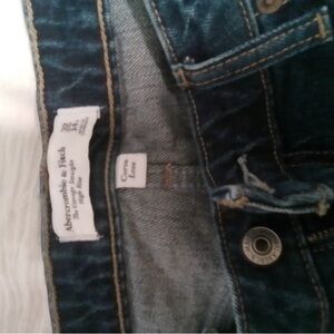 Abercrombie & Fitch Dark Blue Denim Pants
